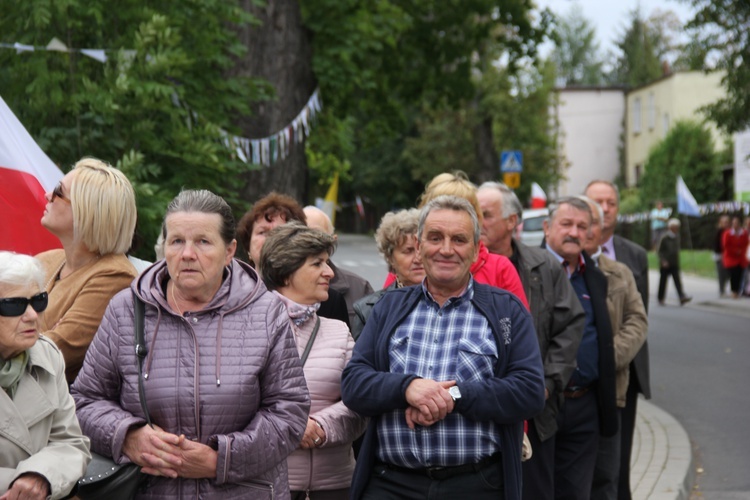 Powitanie ikony MB Częstochowskiej w Radziejowicach