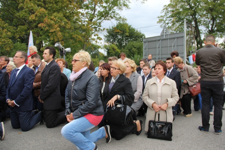 Powitanie ikony MB Częstochowskiej w Radziejowicach