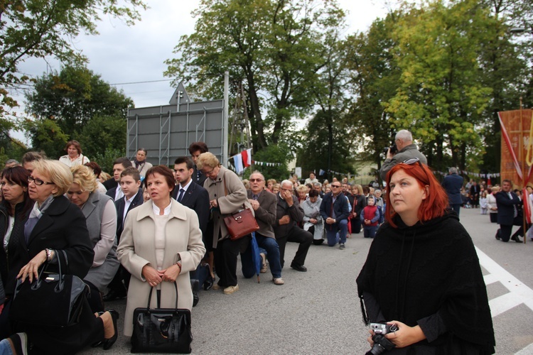 Powitanie ikony MB Częstochowskiej w Radziejowicach