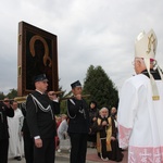 Powitanie ikony MB Częstochowskiej w Radziejowicach