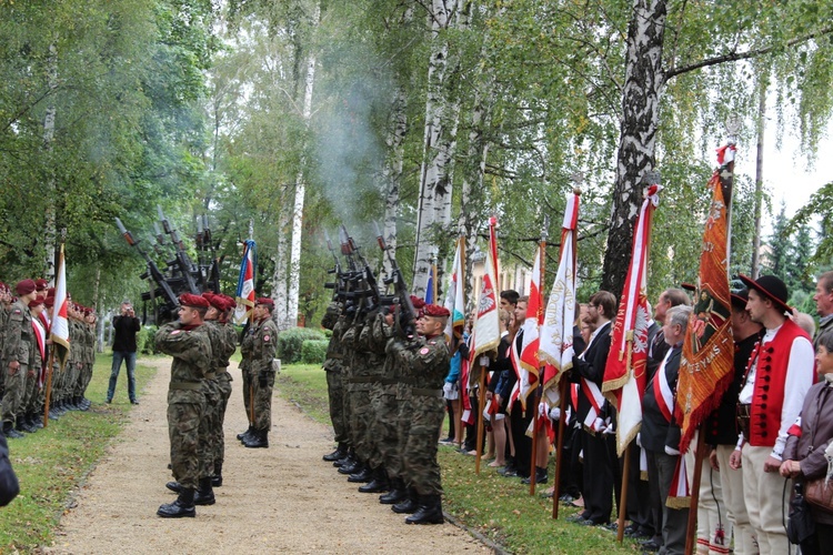 70. rocznica mordu na żołnierzach "Bartka" - Żywiec 2016