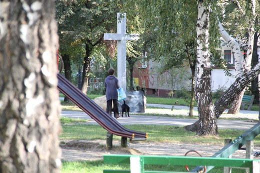 Nowy krzyż w Mysłowicach
