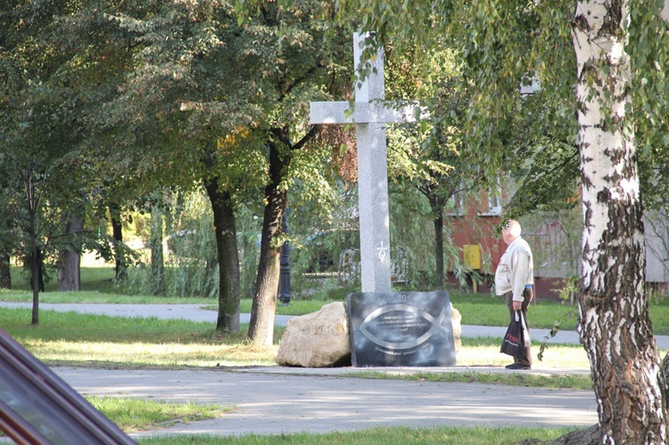 Nowy krzyż w Mysłowicach