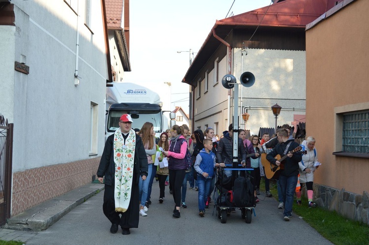 Pielgrzymka z Czarnego Dunajca do Nowego Targu cz.1