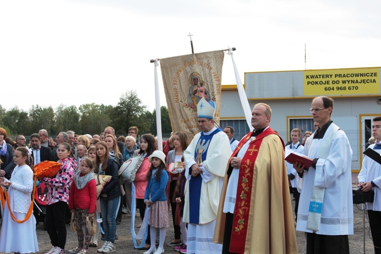 Powitanie ikony MB Częstochowskiej w Skułach