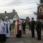 Powitanie ikony MB Częstochowskiej w Skułach