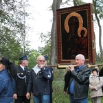 Powitanie ikony MB Częstochowskiej w Skułach