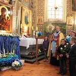 Powitanie ikony MB Częstochowskiej w Skułach