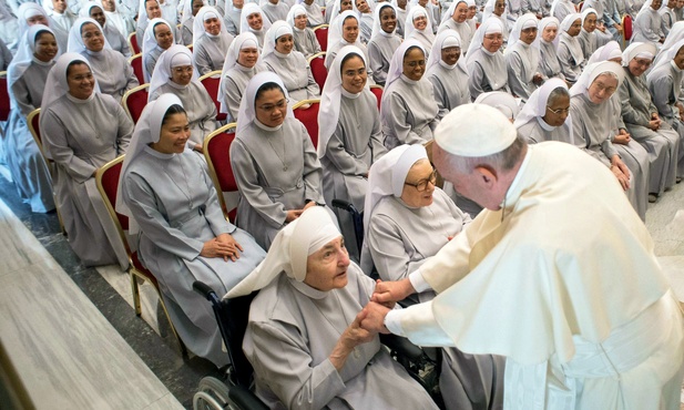 Franciszek przyjął siostry szpitalne miłosierdzia