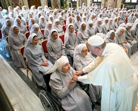 Franciszek przyjął siostry szpitalne miłosierdzia