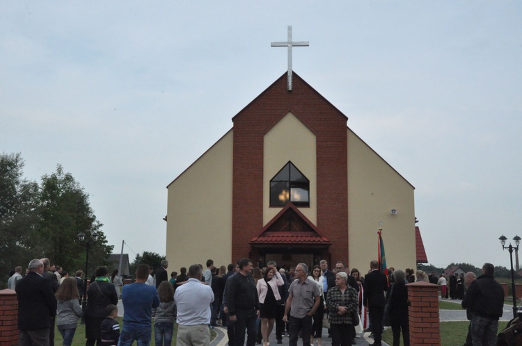 Kościół pomocniczy w Stradomce - poświęcenie