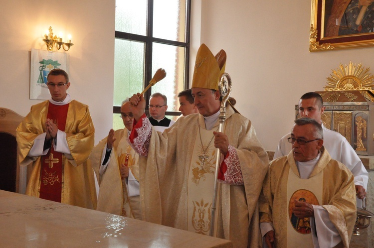 Kościół pomocniczy w Stradomce - poświęcenie