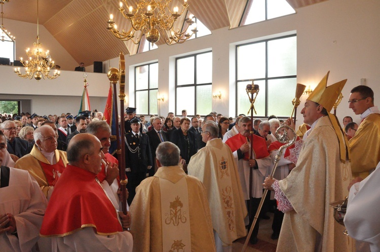 Kościół pomocniczy w Stradomce - poświęcenie