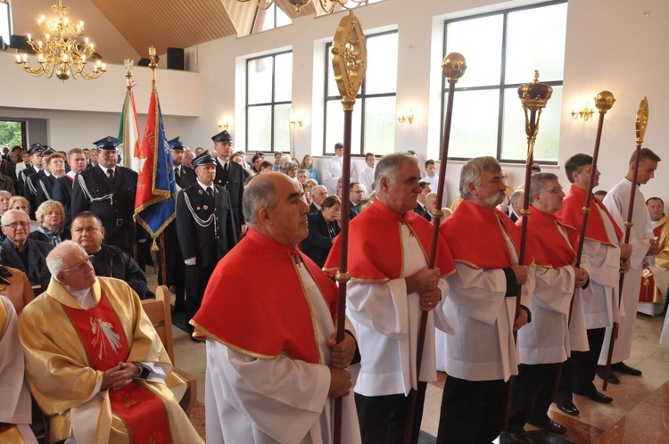 Kościół pomocniczy w Stradomce - poświęcenie