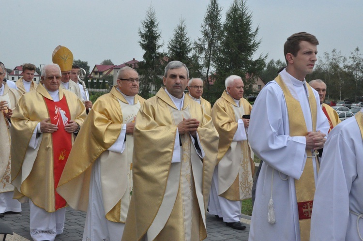 Kościół pomocniczy w Stradomce - poświęcenie