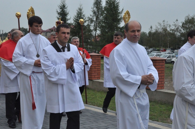 Kościół pomocniczy w Stradomce - poświęcenie