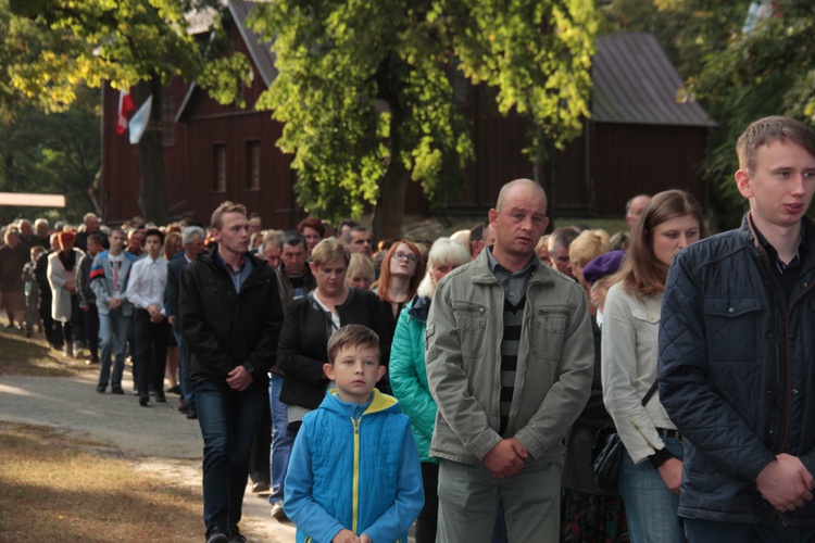 Powitanie ikony MB Częstochowskiej w Lutkówce