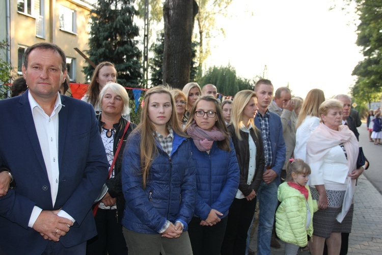 Powitanie ikony MB Częstochowskiej w Lutkówce