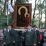 Powitanie ikony MB Częstochowskiej w Lutkówce