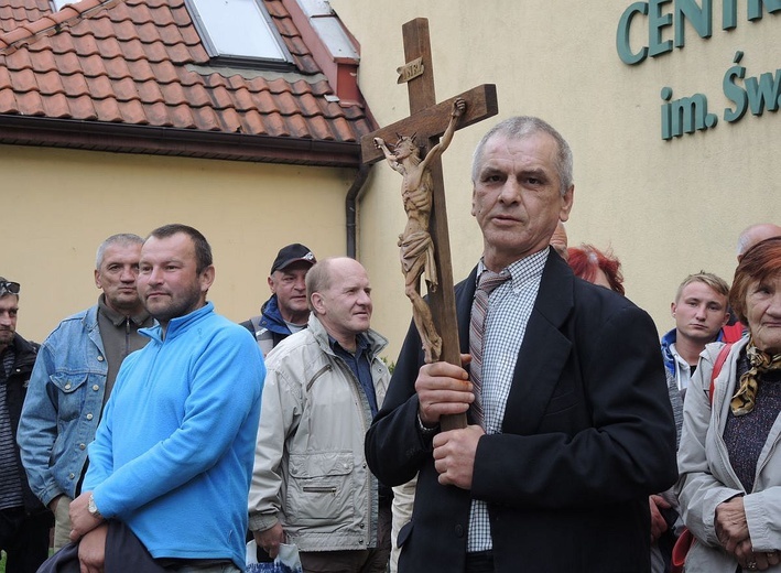 Peregrynacja krzyża św. Jana Pawła II w Bielsku-Białej