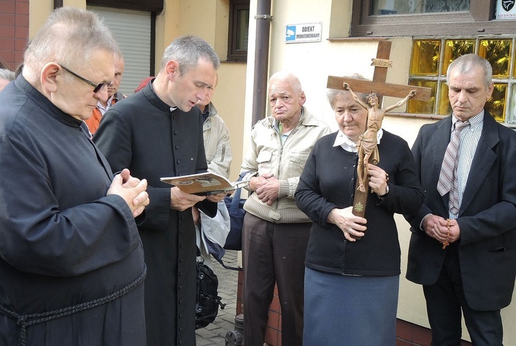 Peregrynacja krzyża św. Jana Pawła II w Bielsku-Białej