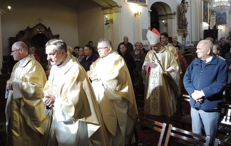 Peregrynacja krzyża św. Jana Pawła II w Bielsku-Białej