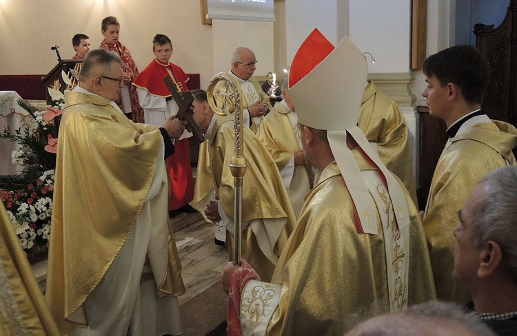 Peregrynacja krzyża św. Jana Pawła II w Bielsku-Białej