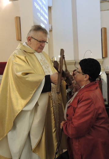 Peregrynacja krzyża św. Jana Pawła II w Bielsku-Białej