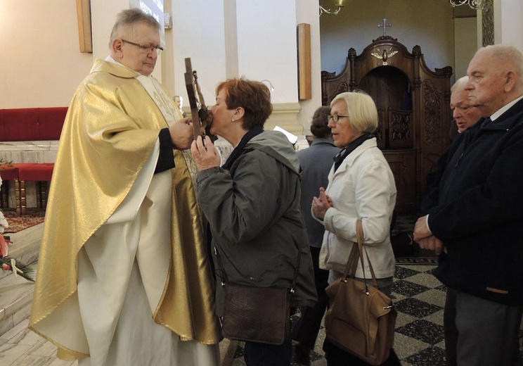 Peregrynacja krzyża św. Jana Pawła II w Bielsku-Białej