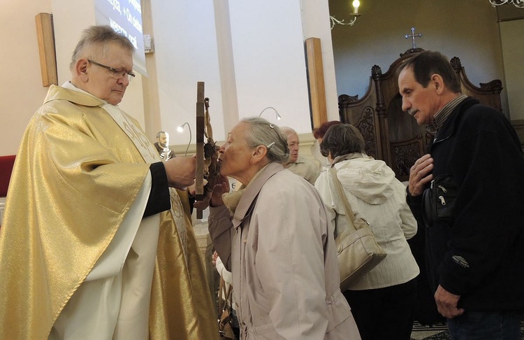 Peregrynacja krzyża św. Jana Pawła II w Bielsku-Białej