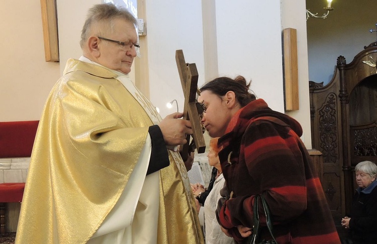 Peregrynacja krzyża św. Jana Pawła II w Bielsku-Białej