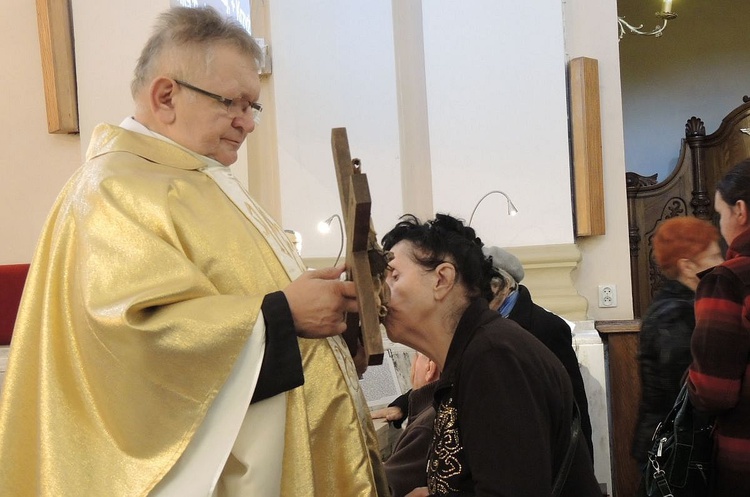 Peregrynacja krzyża św. Jana Pawła II w Bielsku-Białej