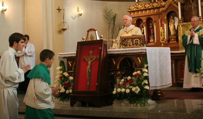 Krzyż świętego papieża na Śląsku