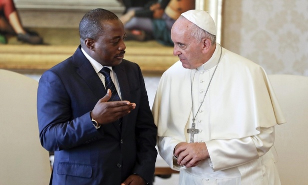Prezydent DR Konga w Watykanie