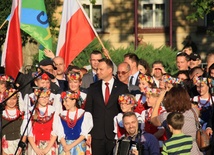 Spotkanie Prezydenta RP z mieszkańcami Strzelec Opolskich