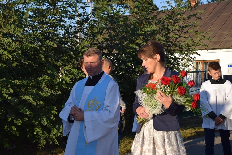 Powitanie MB Częstochowskiej w Lewinie