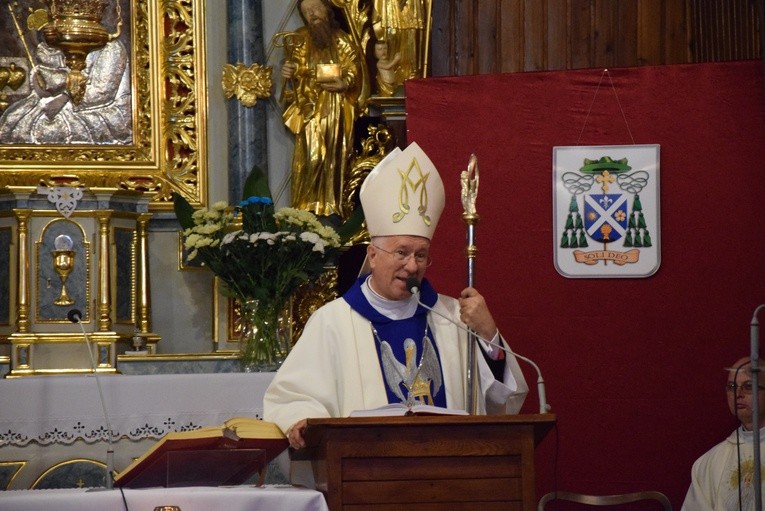 Powitanie MB Częstochowskiej w Lewinie