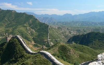 Zalali Wielki Mur Chiński betonem