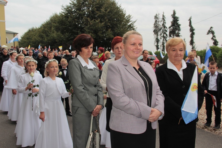 Powitanie ikony MB Częstochowskiej w Żdżarach