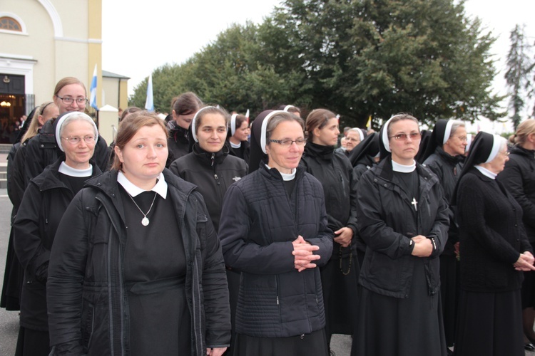 Powitanie ikony MB Częstochowskiej w Żdżarach