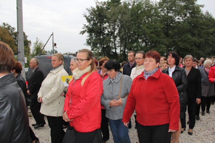 Powitanie ikony MB Częstochowskiej w Żdżarach