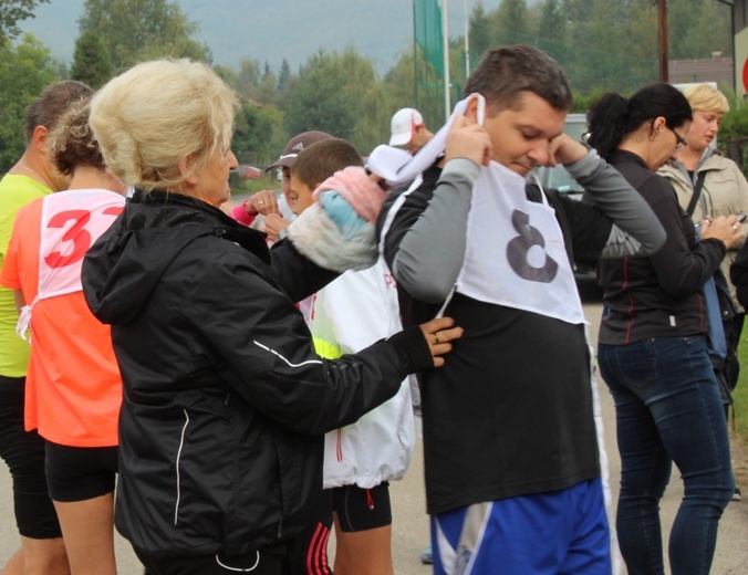 Bieg im. bł. o. Michała Tomaszka w Łękawicy - 2016