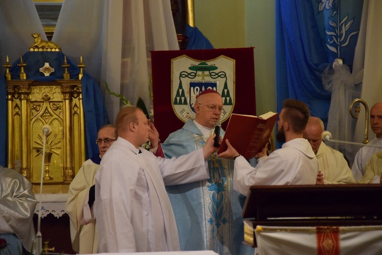 Powitanie ikony MB Częstochowskiej w Nowym Mieście nad Pilicą