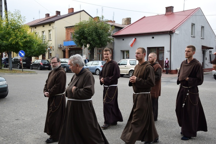 Powitanie ikony MB Częstochowskiej w Nowym Mieście nad Pilicą