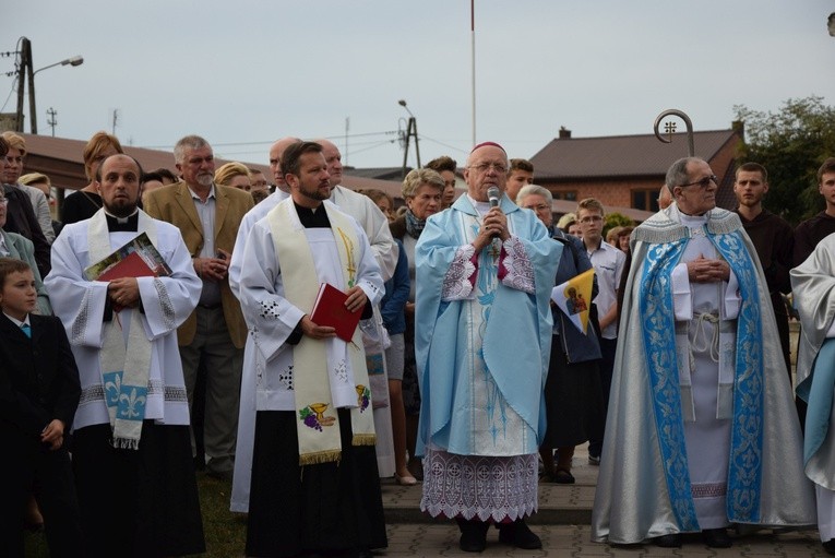 Powitanie ikony MB Częstochowskiej w Nowym Mieście nad Pilicą