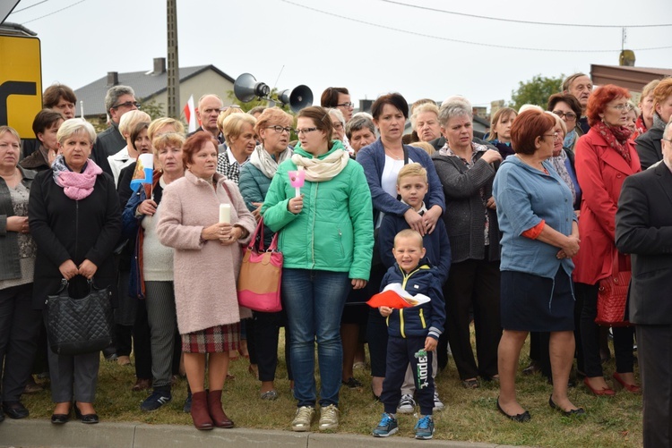 Powitanie ikony MB Częstochowskiej w Nowym Mieście nad Pilicą