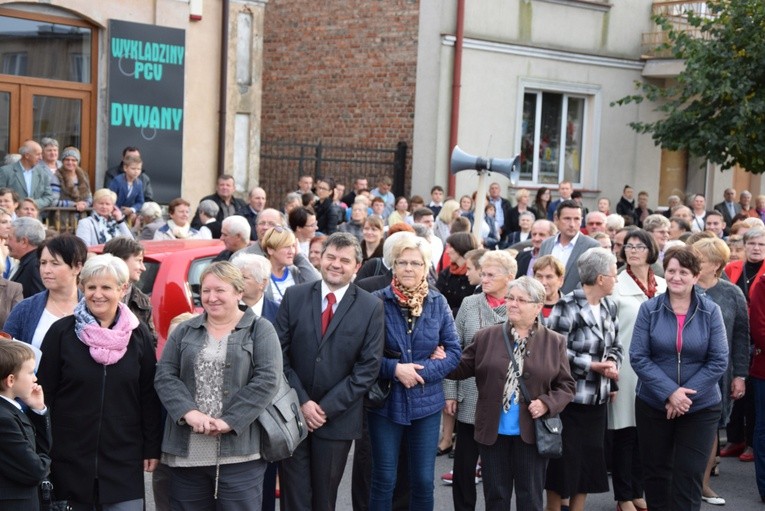 Powitanie ikony MB Częstochowskiej w Nowym Mieście nad Pilicą