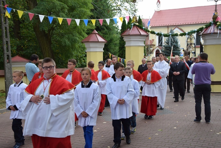 Powitanie ikony MB Częstochowskiej w Nowym Mieście nad Pilicą