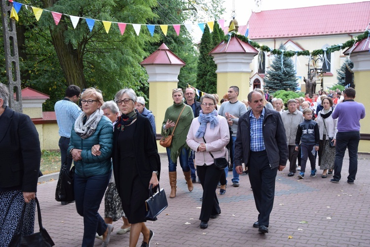 Powitanie ikony MB Częstochowskiej w Nowym Mieście nad Pilicą