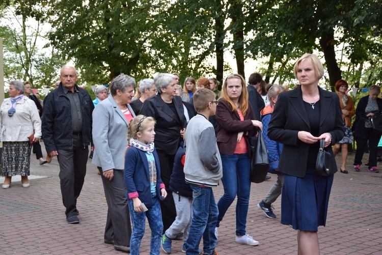 Powitanie ikony MB Częstochowskiej w Nowym Mieście nad Pilicą